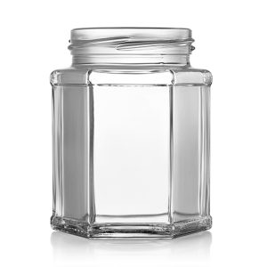 250 ML HEXAGONAL JAR