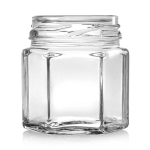 45 ML HEXAGONAL JAR