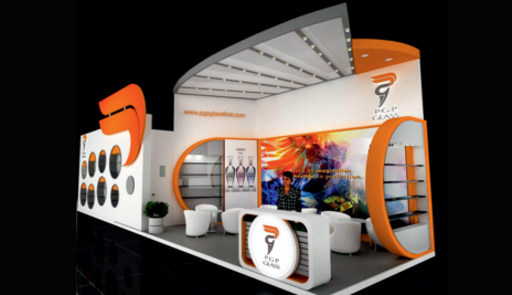 PGP Glass booth at Cosmoprof Bologna 2024