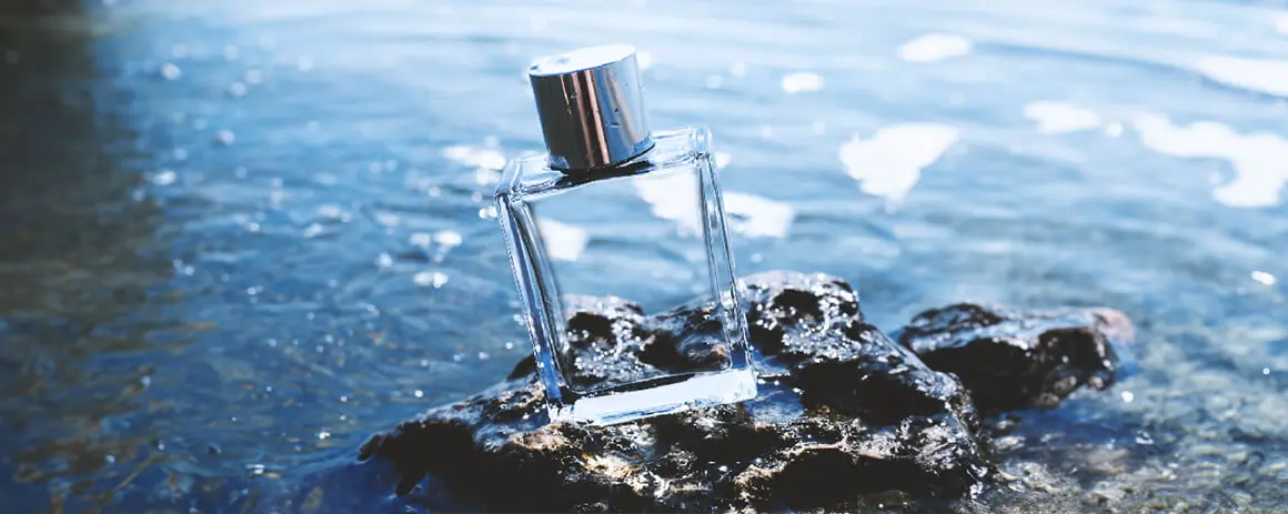 perfume glass bottle