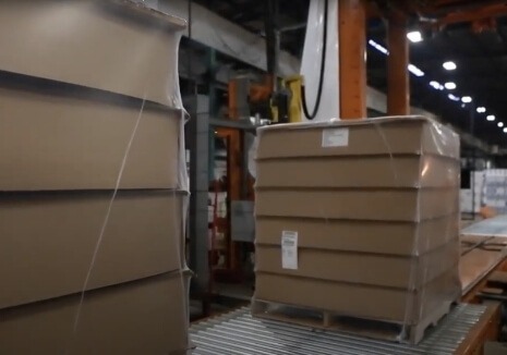 glass bottlestransportation process