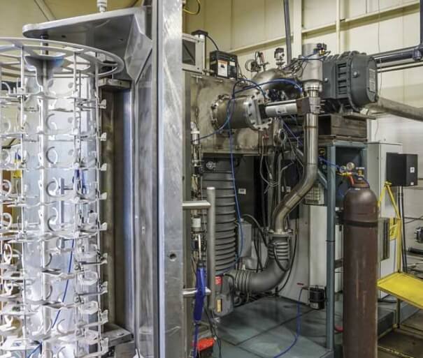 automatic metallising machine